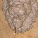 Lions head fountain