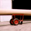 Four-wheeled cart