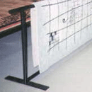 Hangers and podiums for rugs